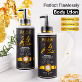 AILKE 24K Gold Flawlessly Skin Care Set, Whitening, Reduces Dark Spots, Pigmentation, Wrinkles, Moisturizes, For All Skin Types