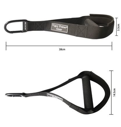Cuerda para bajar tríceps, manijas de tracción facial, cuerda de empuje hacia abajo para bíceps, espalda, hombros, tríceps, cuerda de tensión para fitness, accesorio de gimnasio