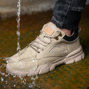 Safety Shoes Men Steel Toe Work Shoes Anti-smash Anti-puncture Indestructible Shoes Protective Boots Tactical Boots