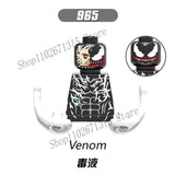 Marvel Avengers Superhero Building Blocks Iron Man Doctor Strange Hulk Thanos Spider-Man Venom Hawkeye Bricks Toys