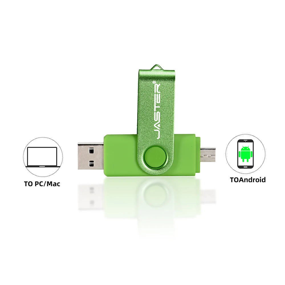 JASTER 10 PCS LOT Pen Drive 128GB 3 IN 1 Memoria USB 64GB Key Chain USB Flash Drive 32GB Free TYPE-C Adapter Memory Stick Gift