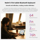 Original Redmi Pad Pro Keyboard Case For Redmi Pad Pro 12.1" Bluetooth 64-key 760H Ultra Long Standby Time Protective Cases