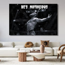 Motivational Conor McGregor Boxing Canvas Print  Professional Boxer Poster Wall Art for Gym Home  Office Decor
