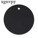xgnvpy Silicone Mat Coaster Food Grade Non-slip Placemat Table Protection Kitchen Accessory Gadget Round Cup Mat