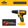 LYUWO Rechargeable Electric Hand Drill, Pistol Drill, Electric Screwdriver, Household Impact Hand Drill Tool,Use MT Battery