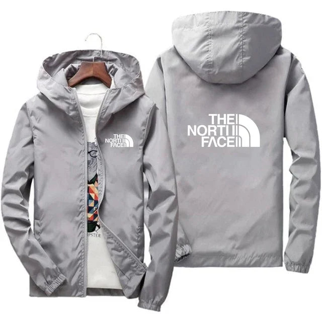 Chaqueta con capucha para hombre, nueva y popular para primavera y otoño de 2025, ideal para actividades al aire libre, ocio, moda urbana, chaqueta para hombre.
