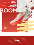 Li-Ning Men's RED HARE 8 PRO Racing Running Shoes BOOM FIBER Cushion Stable Anti-Slip Wearable Sneakers ARPV003 ARPV015 ARPW001