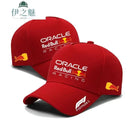 2025 New Red Bull Hat Czech Perez Red Bull Racing Racing Hat Men's and Women's Outdoor Red Bull 1 Sun Hat Red Bull Baseball Hat