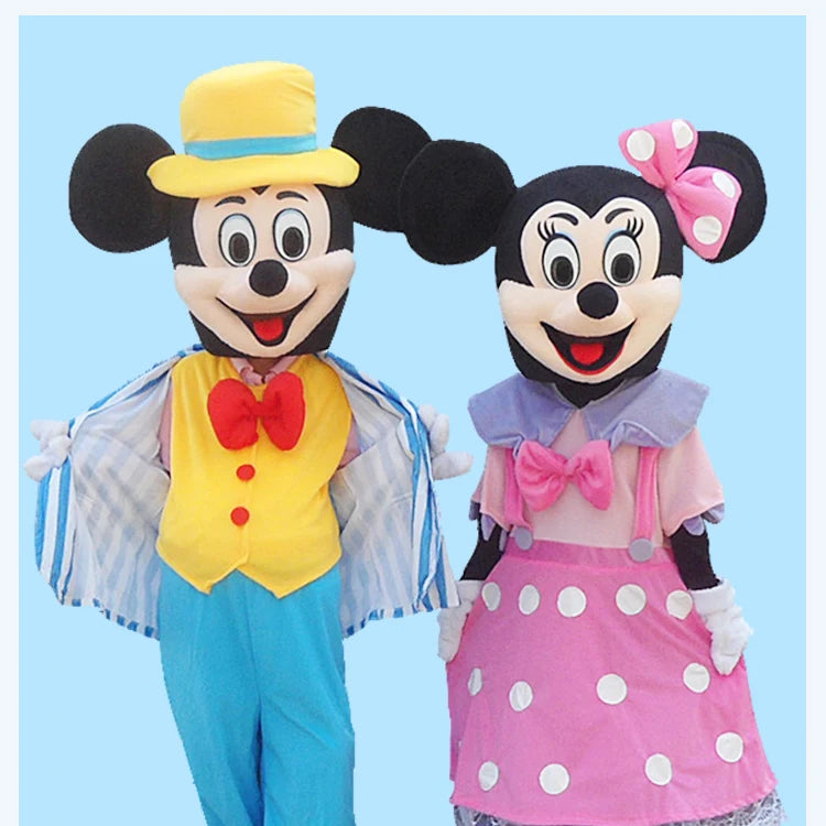 MINISO Disney Mouse Mickey Mouse Minnie Cartoon character Mascot Costume Advertising Fancy Dress Party Animal Cospaly  Anime