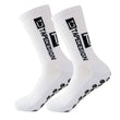 2025 New Anti-Slip Tape Design Football Socks Mid-Calf Non-Slip Soccer Sport Cycling Sports Men's Women Sock Grip Yoga 1 Pair