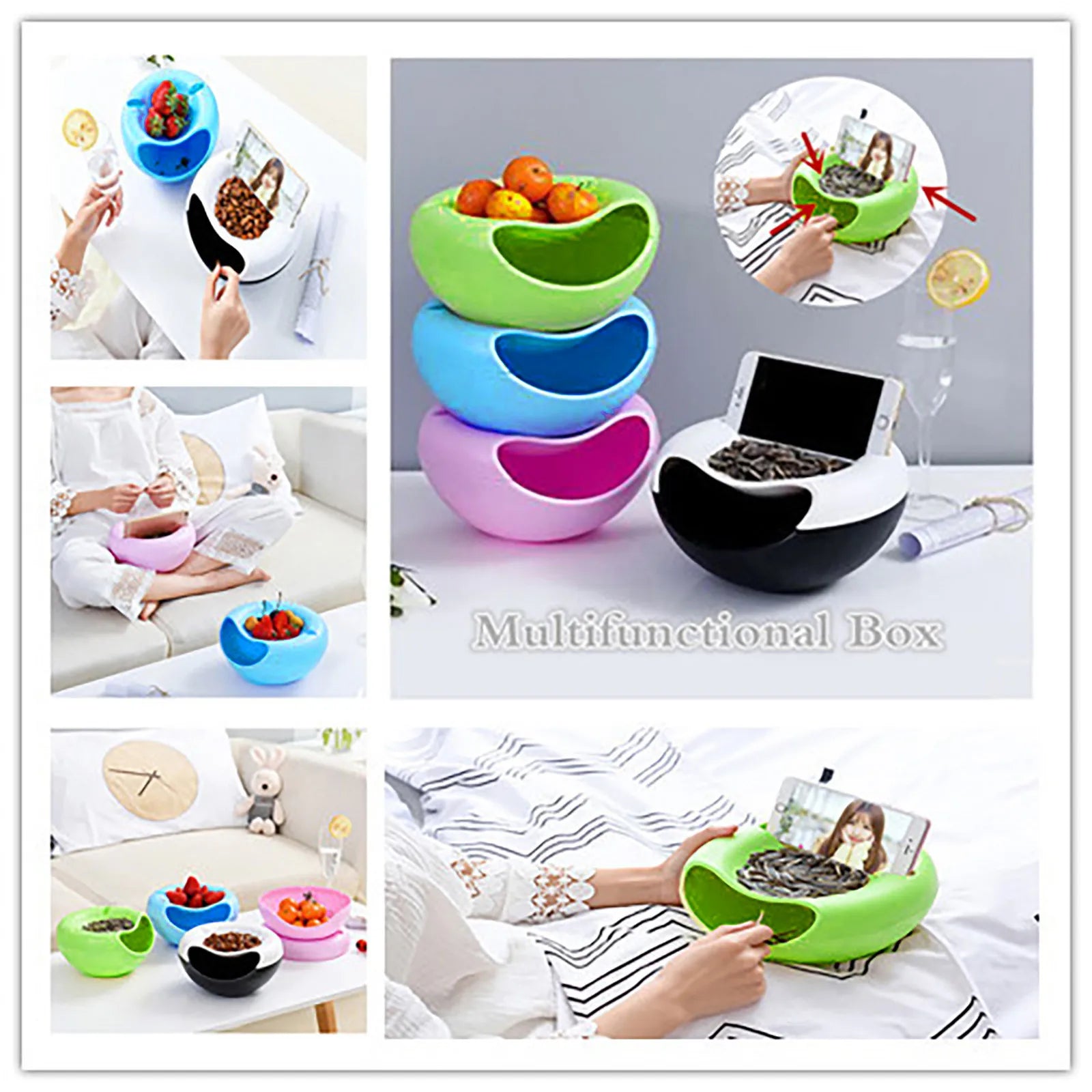 Cuenco con forma creativa, perfecto para guardar en seco.