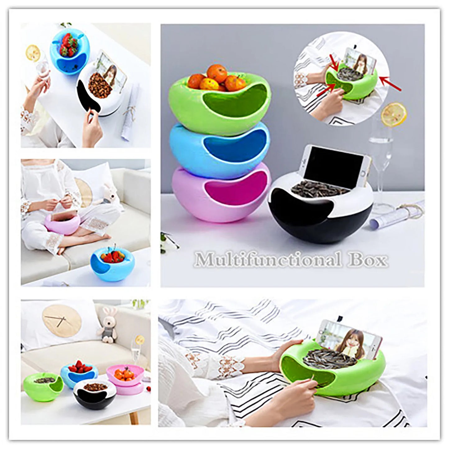 Cuenco con forma creativa, perfecto para guardar en seco.