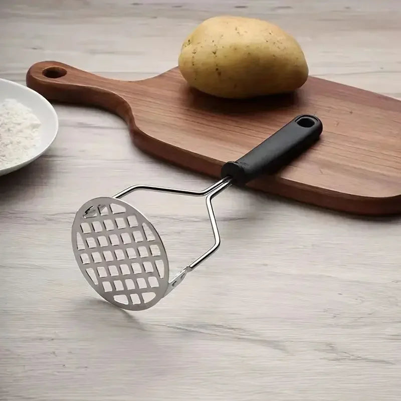 1pc Stainless Steel Manual Potato Ricer Garlic Masher Creative Potatoes Pumpkin Sweet Potato Masher Kitchen Gadgets