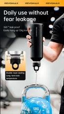 REVOMAX 950ml Tumbler Thermo Bottle Double Wall Stainless Steel Thermal Water Bottle Cold and Hot Thermos Cup Vacuum Flask Gym