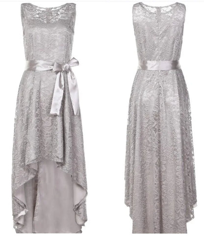 2025 Dresses Elegant Lace Party Party Lace Dress Dresses Women's Fashionable Temperament Casual Sleeveless Irregular Loose Dress
