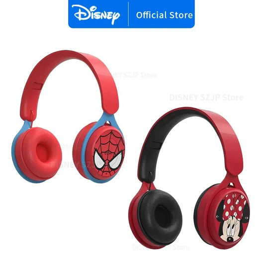 Disney Marvel Y08 Wireless Bluetooth Headphones Foldable HIFI Surround Sound Laptop Earphones for Children Anime Cartoon