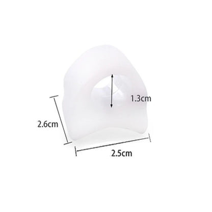 2pcs Soft Silicone Gel Toe Separator Hallux Valgus Bunion Spacers 0verlapping Toes Thumb Corrector Foot Care Tool C1587 2pcs So