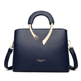 2026 New Style Crossbody Bag Medium Mom Bag Lychee Pattern Large Soft PU Zipper Closure Daily Use Fashionable Ladies Handbag Sac