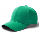 Solid Color Baseball Caps for Women Men Summer Sun Hats Adjustable Snapback Hats Unisex Street Hip Hop Hat Sun Visor Caps