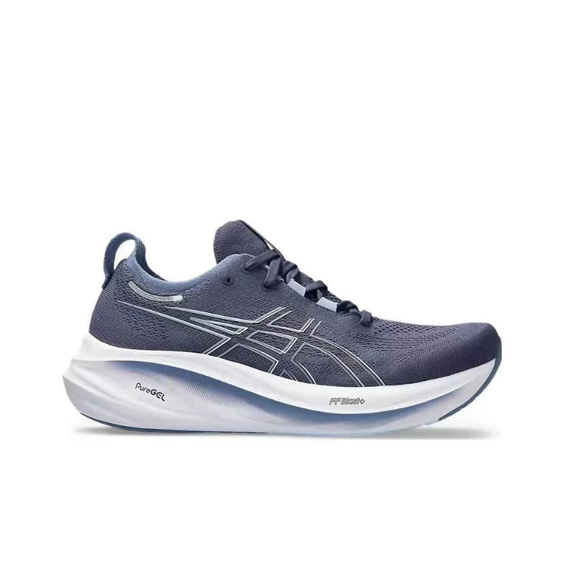 Zapatillas de running Asics Nimbus 26 para hombre, amortiguación y estabilidad, unisex.