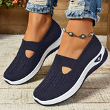 Women's Solid Color Breathable Sneakers, Soft Sole Shoes, Lightweight Shoes, Mesh Casual Shoes 
