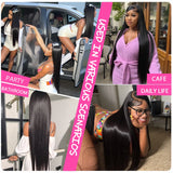 Peruca lace frontal cabelo humano liso hd - Densidade 250%