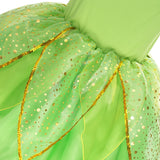Vestido de Fada Sininho (Tinkerbell) para Meninas – Fantasia de Princesa Fada das Flores para Cosplay e Festas de Natal