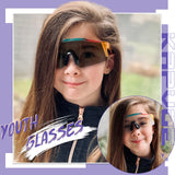 Kapvoe Photochromic Teenager Kids Cycling Sunglasses Sport Bicycle Glasses UV400 Child Goggle Outdoor Boys Girls Running Eyewear