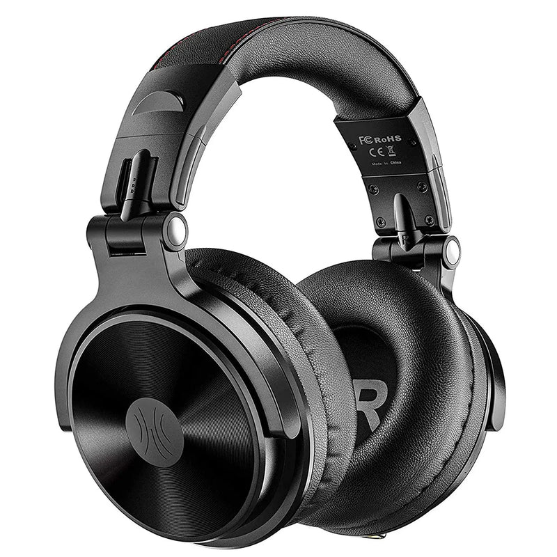 Oneodio Pro C Wireless Bluetooth 5.2 Headphones Over Ear With Microphone Hi-Res Audio Wired&Wireless Headset 110h Playtime AAC