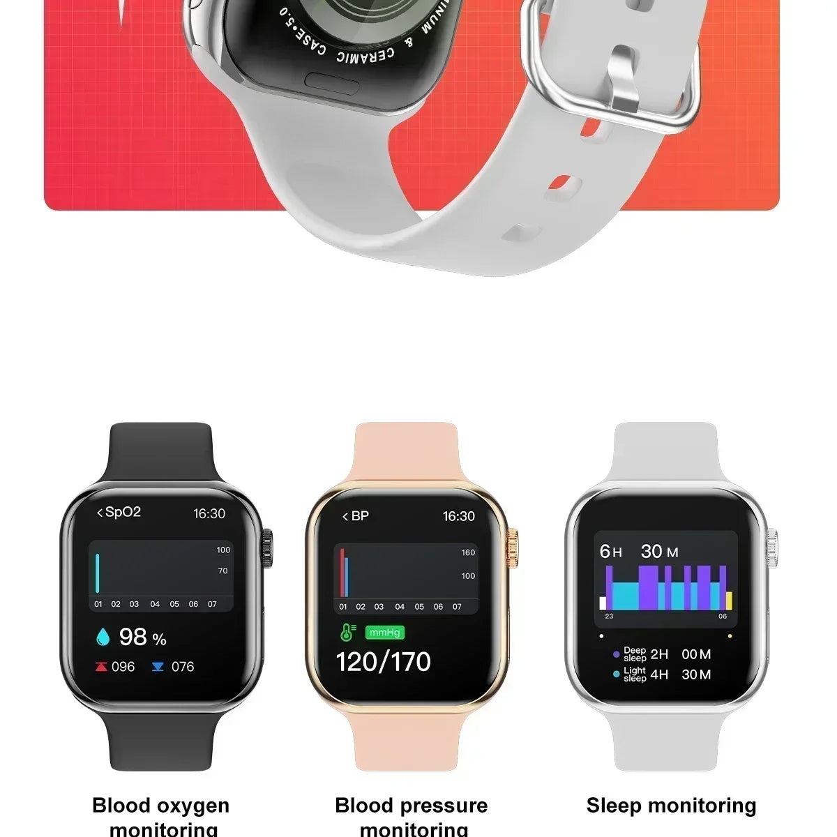 NEW Smart Watch Series 10 HD Screen Custom Dial Wireless Charging Men BT Call NFC Women Sport GPS Smartwatch For IOS Android