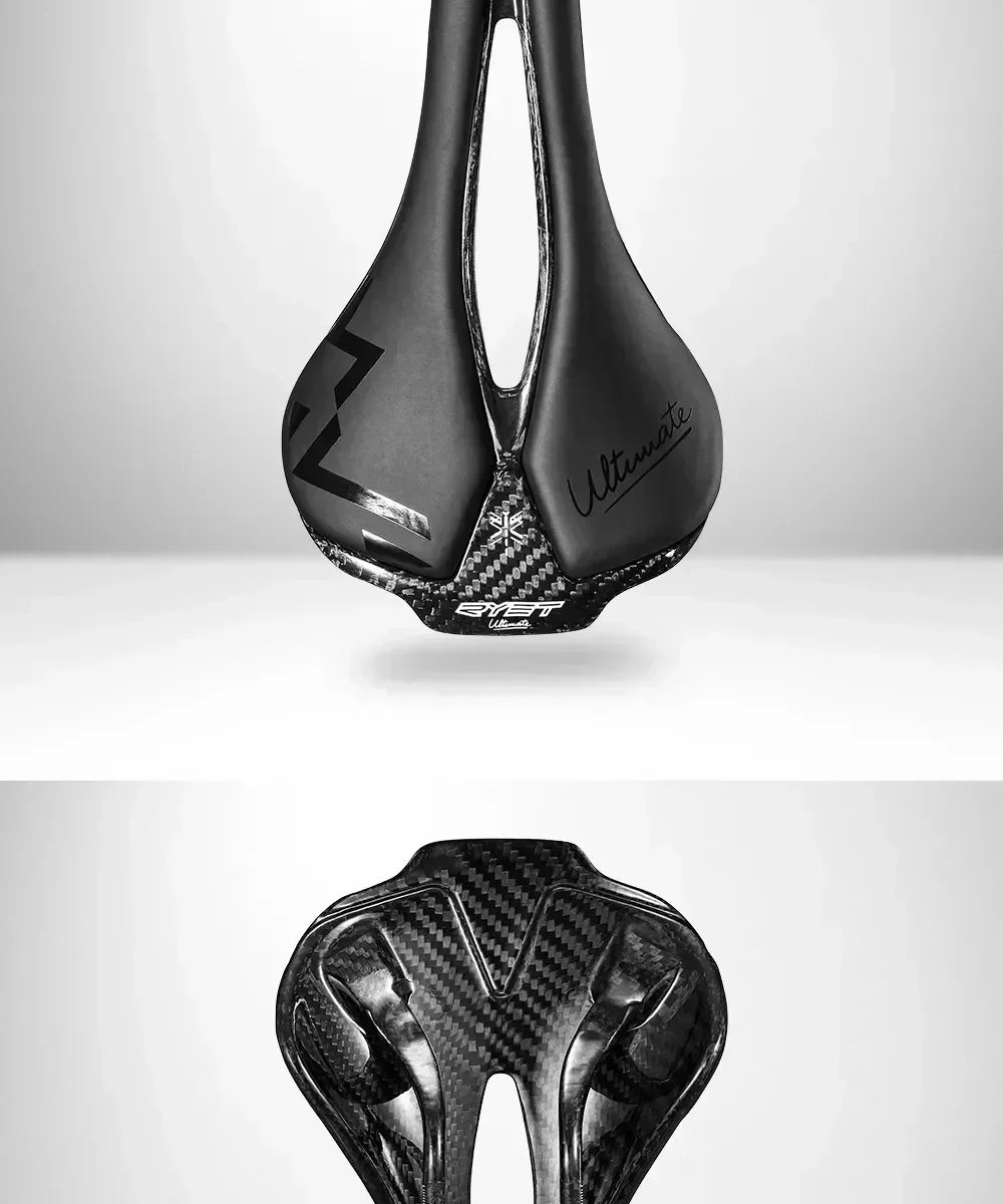 RYET Bicycle Saddle Ultralight Racing Bike Full Carbon Bike Seating Saddles 115g 7x9mm Road Sports Cushion Cycling Accessories