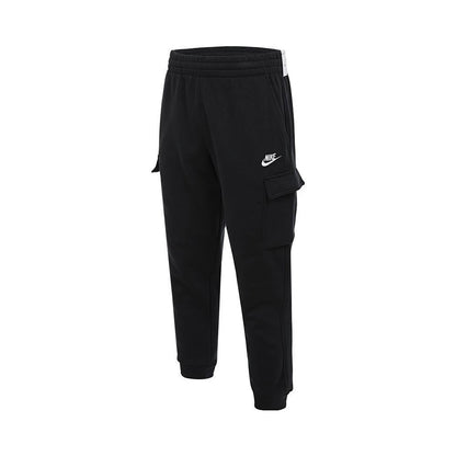 NIKE 2025 Kids K NSW CLUB FLC CRGO PNT LBR Knitted Pants FD3012-010