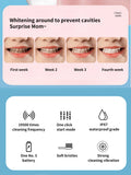 Children's Electric Toothbrush Color Cartoon Space Series Children's Soft Hair Cleaning Brush (Battery Not Included)