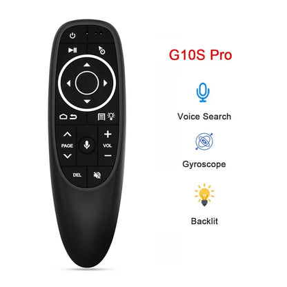 G10S G10SPRO G10BTS G10SPROBT Air Mouse Voice Remote Control 2.4G Wireless Gyroscope IR Learning for Android TV Box PC