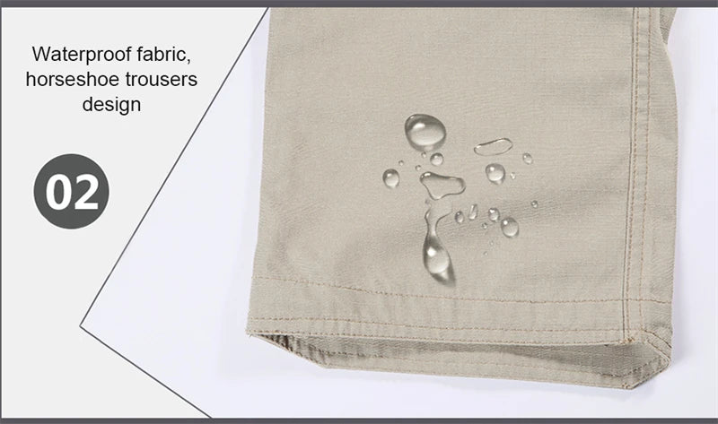 Tactical Cargo Pants Men Outdoor Waterproof SWAT Combat Military Camouflage Trousers Casual Multi Pocket Male Work Joggers