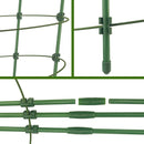 90cm Adjustable Tomato Cage 36 inches Plant Support Cages Cucumber Trellis for Climbing Plants 4 Adjustable Rings and Plant Clip