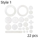 22/4/1PC Spirograph Ruler Drawing Scratch Painting Toys Interlocking Gears Wheels Painting Drawing Accessories Educational Toy