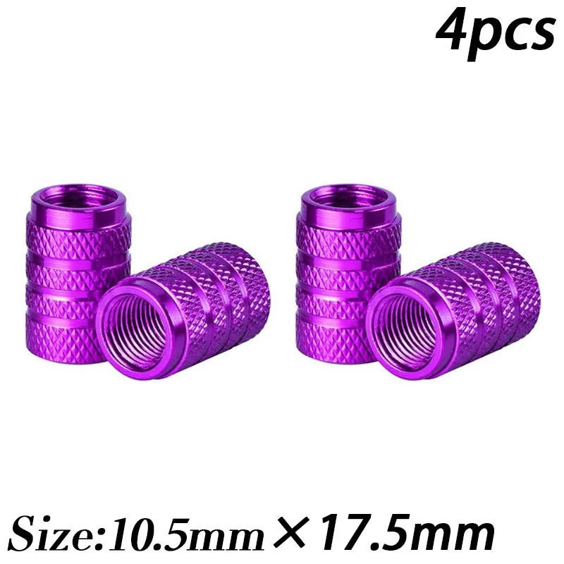 For Automobiles Motorcycles Trucks Bikes Aluminum Alloy Car Wheel Tire Valve Caps Tyre Rim Stem Covers Airdust Waterproof