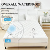 Bedspreads Cover Fitted Bed Sheets Waterproof Mattress Coverlets Elastic Band Protector Pads for Single/Double/King/Queen Bed