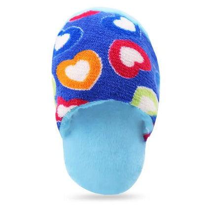 Juguetes para mascotas, chirriadores de peluche con forma de pantuflas, juguetes masticables con sonido para cachorros, juguetes para perros y gatos, productos divertidos para perros, juguetes de entrenamiento al aire libre. 