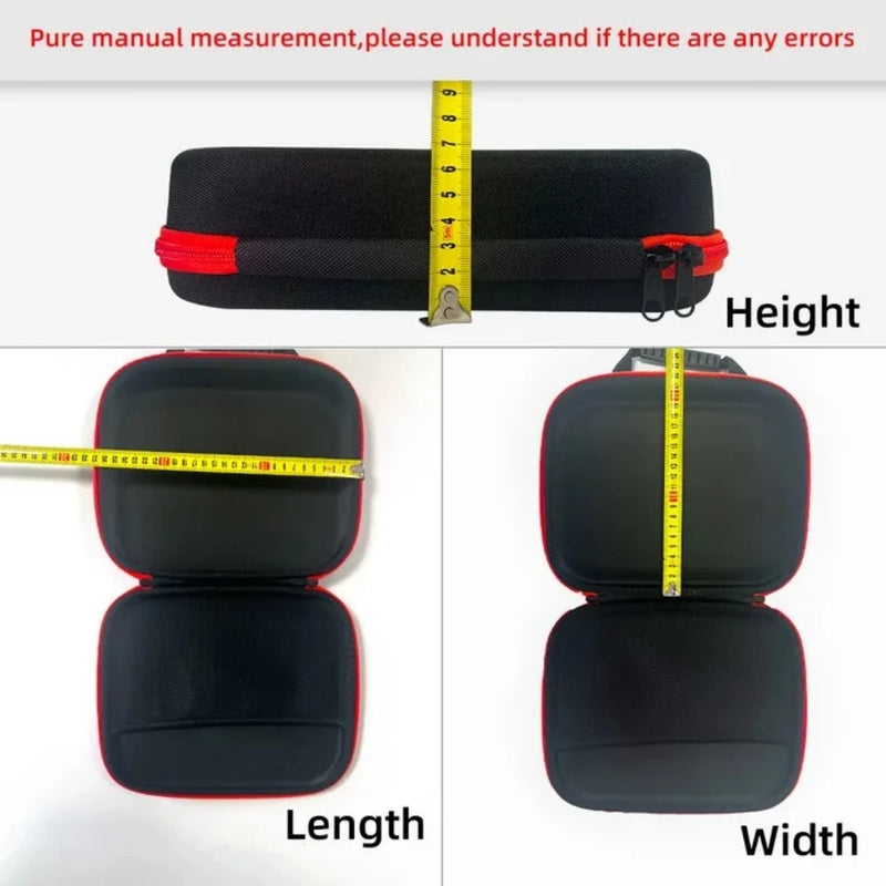 HILDA Large Capacity Tools Bag 3-size Available With Red Edges Tools Waterproof Tool Bags Electrician Hardware Tools Bag