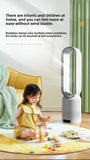 Leafless fan, household electric fan, no pages, silent air filter, circulating fan, bed head, floor standing desktop