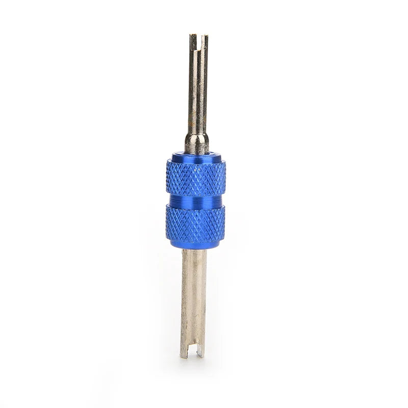 Tire Valve Core Removal Tools Wrench Plastic Handle Bike Screwdriver Wrench Core Tire Repair Hand Tool for Car Bicycle Motorcycl