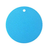xgnvpy Silicone Mat Coaster Food Grade Non-slip Placemat Table Protection Kitchen Accessory Gadget Round Cup Mat