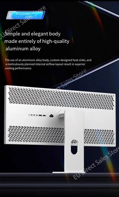 Kuycon Q34W 34-inch 4k165hz monitor e-sports gaming ultra-clear laptop desktop external mirror screen new original