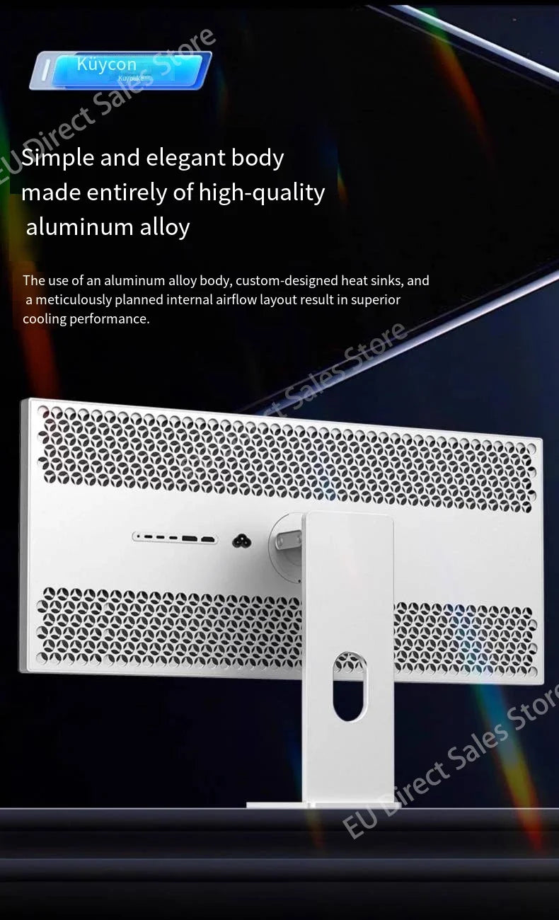 Kuycon Q34W 34-inch 4k165hz monitor e-sports gaming ultra-clear laptop desktop external mirror screen new original