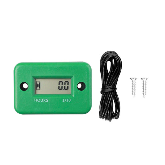 Digital Hour Meter LCD Counter For ATV Motorcycle Instruments Clocks Snowmobile Boat Generator Bike Car Accessories