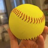 12-Inch Softball Training Ball Official Size Weight Sports Practice Unmarked Training Ball Durable High Quality