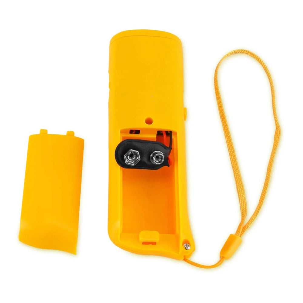 Ultrasonic Dog Chaser Stop Aggressive Animal Attacks Dog Repeller Stop Bark Device with LED Flashlight Pet Dog Training Tools