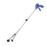 Recogedor de basura con pinza giratoria de 360°, herramienta de recogida de basura de 80 cm, ligero y plegable, extensor de pinza, herramienta manual.